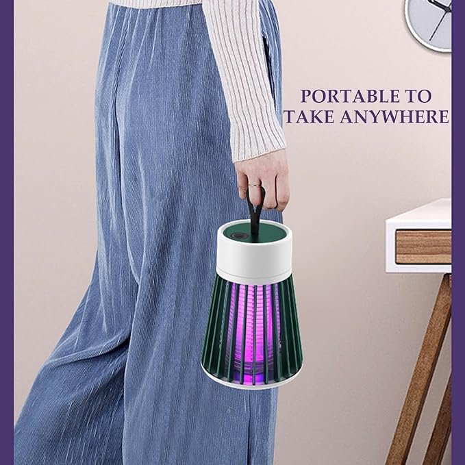 Mosquito Killer Lamp,Portable UV Bug |Zapper Insect Trap for Indoor