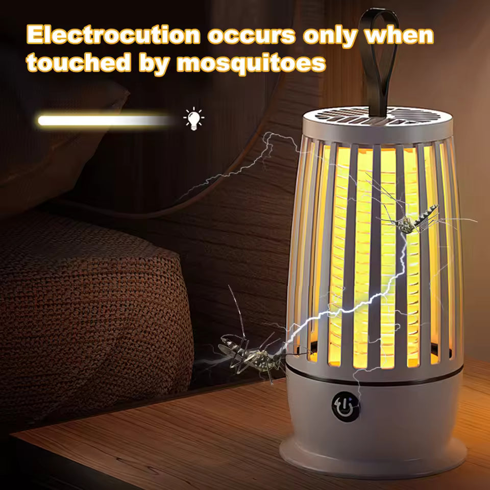 Mosquito Killer Lamp,Portable UV Bug |Zapper Insect Trap for Indoor